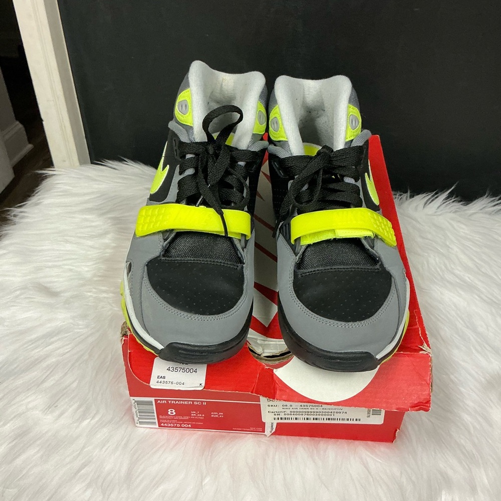 Nike  Shoes - Black and Gray with Neon Accents